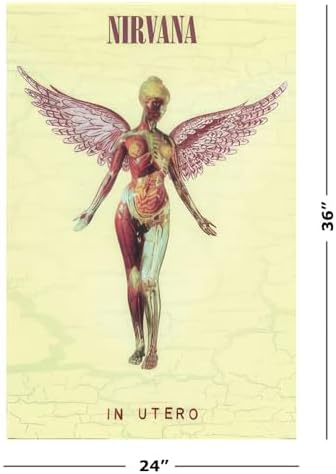 Nirvana - Music Poster (In Utero - Album Cover) (Size: 24" x 36") - Image 2