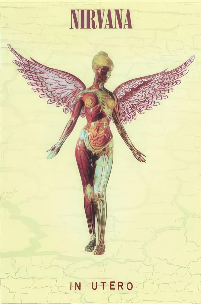 Nirvana - Music Poster (In Utero - Album Cover) (Size: 24" x 36") - Image 8
